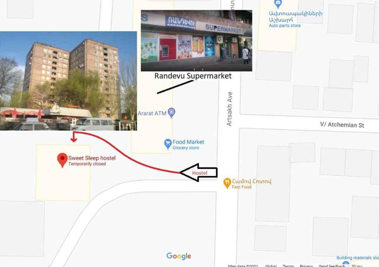 Sweet Sleep Hostel Yerevan Ngoại thất bức ảnh